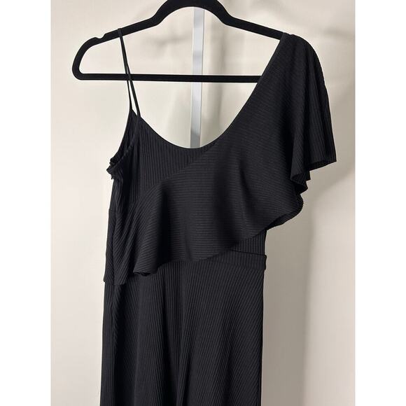NEW Club Monaco Emmerillo Dress Black Midi Size 2 - Picture 6 of 7